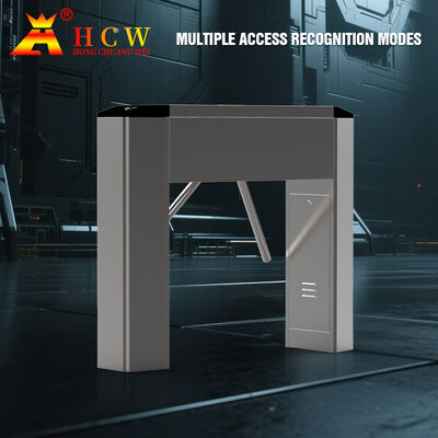 AC220V±10% Tripod Turnstile Gate with QR Code Ticket and -25℃ to 70℃ Working Environment for Secure Access Control
