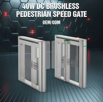 HCW 1-Second Operation Speed Gate Turnstile and 600-1000mm Channel Width Swing Barrier Turnstile