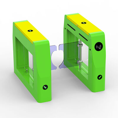 HCW Automatic Turnstile Gate with High Throughput 30~40 people/minute Swing Gate,3 Million Trouble-Free Runs Pedestrian Gate