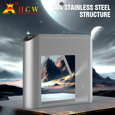 HCW RFID Fully Automatic Turnstile Access Control Security Systems Gates 500mm Arm Length