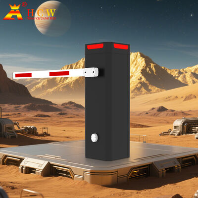 HCW ISO 9001/CE Πιστοποιημένη πύλη φραγμού στάθμευσης με περίβλημα 340*340*1095mm και κατασκευή από χάλυβα από ψυχρή έλαση