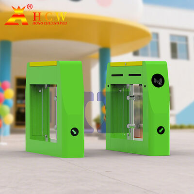 HCW Automatic Turnstile Gate with 600~750mm Passage Width 30~40 people/minute Throughput and 3 Million Trouble-Free Runs