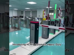 CW243 HCW Αυτοματοποιημένη πόρτα φραγμού αναρρίχησης 24v DC Brushless Motor Barrier Gate System Ευφυές φράγμα