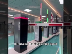 CW253 HCW Πύλη φραγμού στάθμευσης υψηλής ταχύτητας μηχανοκίνητος κινητήρα χωρίς βούρτσα 150W αυτόματο με φως LED για χώρο στάθμευσης