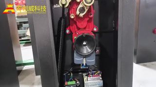 Δοκιμή τηλεσκοπικής ράβδου 8 μέτρων για πύλη φραγής