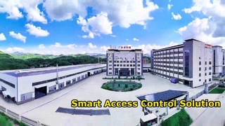 Έλεγχος πρόσβασης περιστροφικής πύλης Smart Swing Barrier